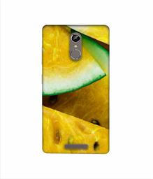 Amazon Brand - Solimo Designer Yellow Watermelon 3D Printed Hard Back Case Mobile Cover for Gionee S6s