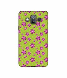 Amazon Brand - Solimo Designer Pink Flower Patterns 3D Printed Hard Back Case Mobile Cover for Samsung Galaxy J7 Duo