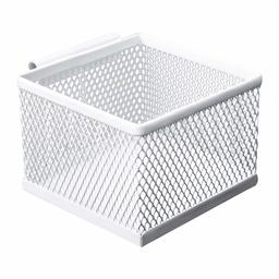 AmazonBasics Small Storage Box, Hanging White Mesh