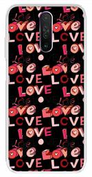 Amazon Brand - Solimo Designer Multicolor Poster Love Black Pattern Design Printed Soft Back Case Mobile Cover for Poco X2 / Xiaomi Redmi K30