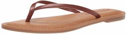 Amazon Essentials - Sandálias de dedo femininas, castanho Brown, 5 B US (EU 35-36)