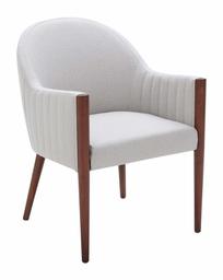 Amazon Brand – Rivet Contemporary Curved-Back Dining Chair, 35