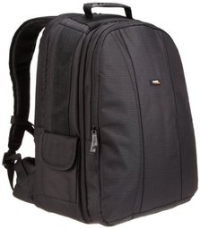 Amazon Basics Mochila para cámaras DSLR y computadoras portátiles