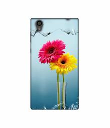 Amazon Brand - Solimo Designer Sun Flower 3D Printed Hard Back Case Mobile Cover for Sony Xperia L1