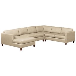 Amazon Brand – Stone & Beam Andover Modern Right U-Sectional Sofa, 134