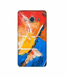 Amazon Brand - Solimo Designer Color Impression On Canvas 3D Printed Hard Back Case Mobile Cover for Samsung Galaxy J3 Pro