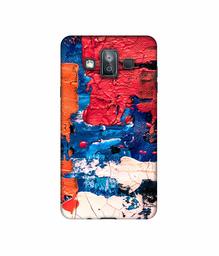 Amazon Brand - Solimo Designer Colors Texture 3D Printed Hard Back Case Mobile Cover for Samsung Galaxy J7 Duo