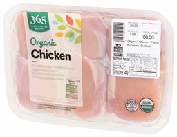 365 Everyday Value - Chicken Thigh Boneless Skinless Air Chilled Organic Tray Pack Step 3