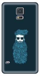 Amazon Brand - Solimo Designer Beard Man 3D Printed Hard Back Case Mobile Cover for Samsung Galaxy S5