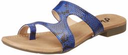 Flavia Women's Blue Fashion Slippers-8 UK (40 EU) (9 US) (FL112/BLU)