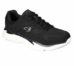 Concept 3 by Skechers Xavien Tenis con Cordones para Hombre, Negro/Blanco, 9.5