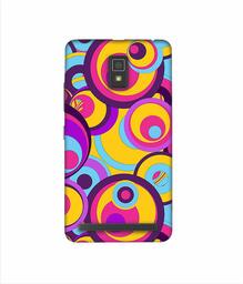 Amazon Brand - Solimo Designer Multicolor Circle 3D Printed Hard Back Case Mobile Cover for Lenovo A6600