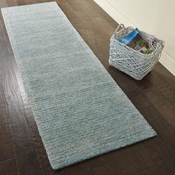 Amazon Brand – Rivet Contemporary Striated Jute Runner Rug, 7' 6