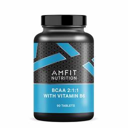 Amazon-märke: Amfit Nutrition, BCAA 2:1:1 med B6, 90 tabletter