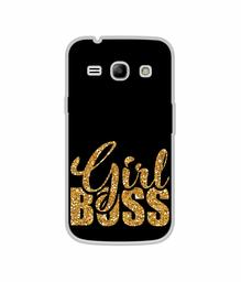 Amazon Brand - Solimo Designer Sparkle Girl Boss UV Printed Soft Back Case Mobile Cover for Samsung Galaxy J1