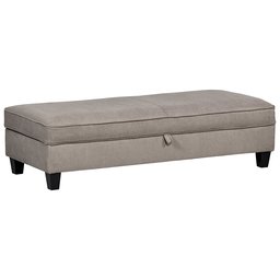 Amazon Brand – Stone & Beam Isabel Traditional Large Storage Ottoman, 68