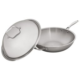 Stone & Beam Traditional Cookware, With Dome Lid, Stainless Steel