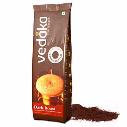 Amazon Brand - Vedaka Filter Coffee, Dark Roast, Coffee: 80%, Chicory: 20%, 500g