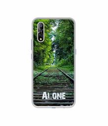 Amazon Brand - Solimo Designer Alone UV Printed Soft Back Case Mobile Cover for Vivo S1 / Vivo Z1x