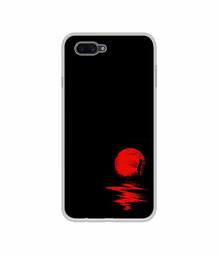 Amazon Brand - Solimo Designer Red Moon UV Printed Soft Back Case Mobile Cover for Oppo A3S