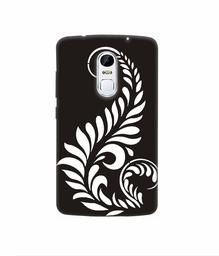 Amazon Brand - Solimo Designer Simple White Rangoli 3D Printed Hard Back Case Mobile Cover for Lenovo Vibe X3