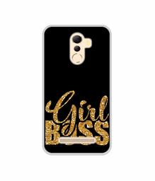 Amazon Brand - Solimo Designer Sparkle Girl Boss UV Printed Soft Back Case Mobile Cover for Coolpad Mega 5A