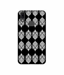 Amazon Brand - Solimo Designer S Shape Pattern 3D Printed Hard Back Case Mobile Cover for Vivo V9 / V9 Pro