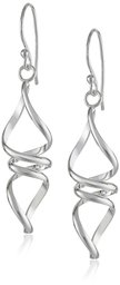 [Find] Amazon Collection Sterling Silver Twist Drop Earrings