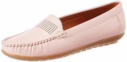 Amazon Brand - Symbol Women's Pink Loafers-6 UK (39 EU) (9 US) (AZ-WSY-04)