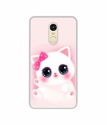 Amazon Brand - Solimo Designer Babby Kitty UV Printed Soft Back Case Mobile Cover for Mi Redmi Note 4