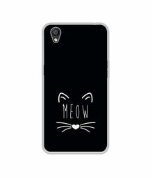 Amazon Brand - Solimo Designer Meow UV Printed Soft Back Case Mobile Cover for Oppo A37