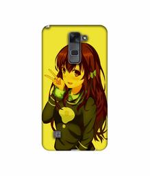 Amazon Brand - Solimo Designer DJ Girl Vector 3D Printed Hard Back Case Mobile Cover for LG Stylus 2