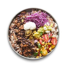 Amazon Meal Kits, Southwest Beef Bowl with Charred Corn Pico de Gallo, Serves 2