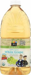 365 Everyday Value, Featuring Wild Kratts, Organic 100% Juice from Concentrate, White Grape, 64 fl oz