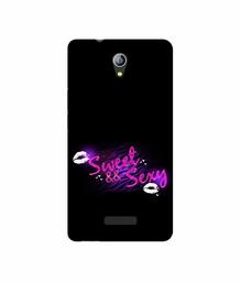 Amazon Brand - Solimo Designer Sweet and Sexy 3D Printed Hard Back Case Mobile Cover for Micromax Canvas Pace 4G Q416