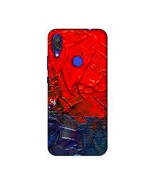 Amazon Brand - Solimo Designer Red Wax Color 3D Printed Hard Back Case Mobile Cover for Xiaomi Redmi Note 7S