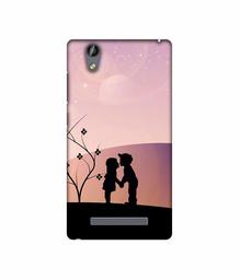 Amazon Brand - Solimo Designer Kiss-ing Couple 3D Printed Hard Back Case Mobile Cover for Gionee F103