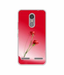 Amazon Brand - Solimo Designer Red Roses UV Printed Soft Back Case Mobile Cover for Lenovo K6 Power