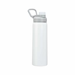 AmazonBasics Gourde isotherme en acier inoxydable avec goulot – 567 g, Blanc