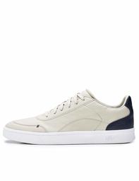 CARE OF by PUMA Men’s Leather Low-Top Trainers, Beige, US 13