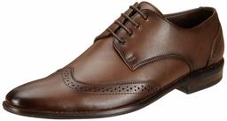 Amazon Brand - Symbol Men's Brown Synthetic Formal Shoes - 8 UK (AZ-KY-84B)