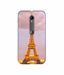 Amazon Brand - Solimo Designer Eiffel Tower Paris 3D Printed Hard Back Case Mobile Cover for Motorola Moto G 3rd Generation