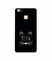 Amazon Brand - Solimo Designer Meow 3D Printed Hard Back Case Mobile Cover for Huawei P9 lite