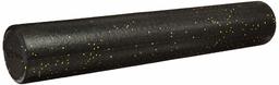 AmazonBasics High-Density Round Exercise Therapy Foam Roller - 36 Inches, Yellow Speckled