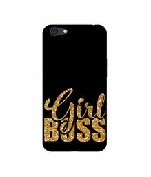 Amazon Brand - Solimo Designer Sparkle Girl Boss 3D Printed Hard Back Case Mobile Cover for Oppo A71