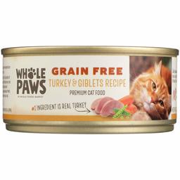 WHOLE PAWS Turkey and Giblet Recipe Cat Food, 5.5 OZ