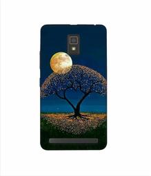 Amazon Brand - Solimo Designer Dark Night View 3D Printed Hard Back Case Mobile Cover for Lenovo A6600