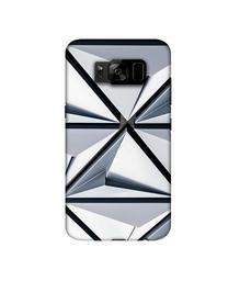 Amazon Brand - Solimo Designer Hexagon Texture 3D Printed Hard Back Case Mobile Cover for Samsung Galaxy S8 Plus