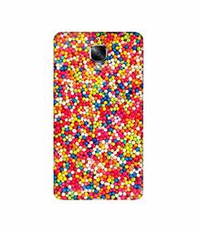 Amazon Brand - Solimo Designer Multicolor Bin 3D Printed Hard Back Case Mobile Cover for OnePlus 3 / OnePlus 3T