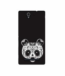 Amazon Brand - Solimo Designer Panda Illustrator 3D Printed Hard Back Case Mobile Cover for Sony Xperia C3 Dual